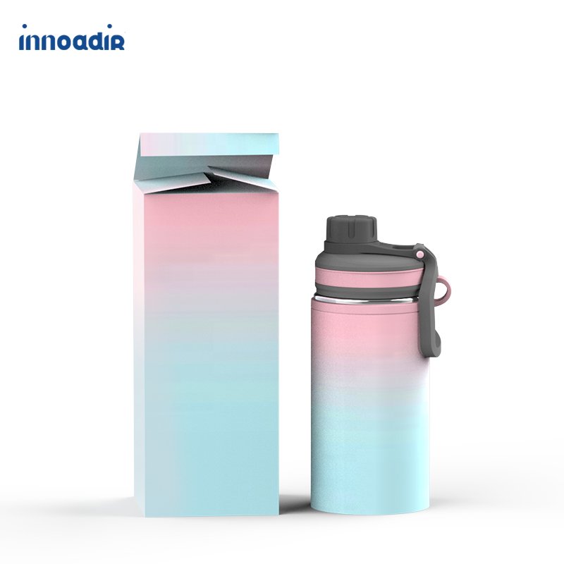Kids Vibrant Colour Sublimation Stainless Steel Vacuum Flask for Back to School