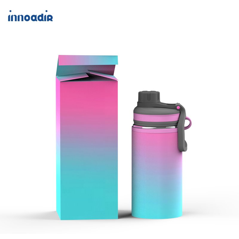 Kids Vibrant Colour Sublimation Stainless Steel Vacuum Flask for Back to School