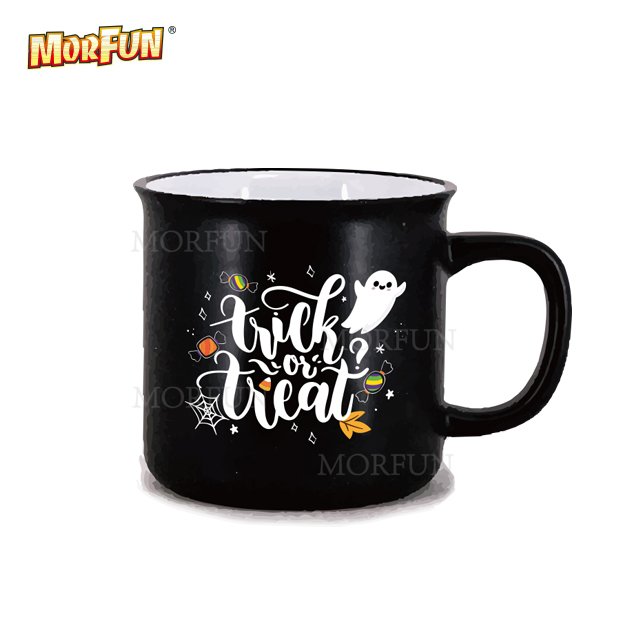 20 oz round shape large ceramic pig coffee mugs in china