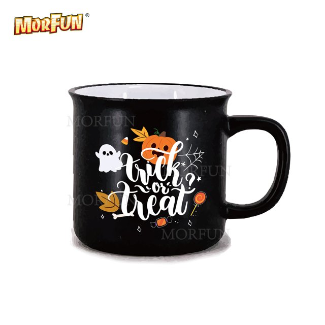 20 oz round shape large ceramic pig coffee mugs in china