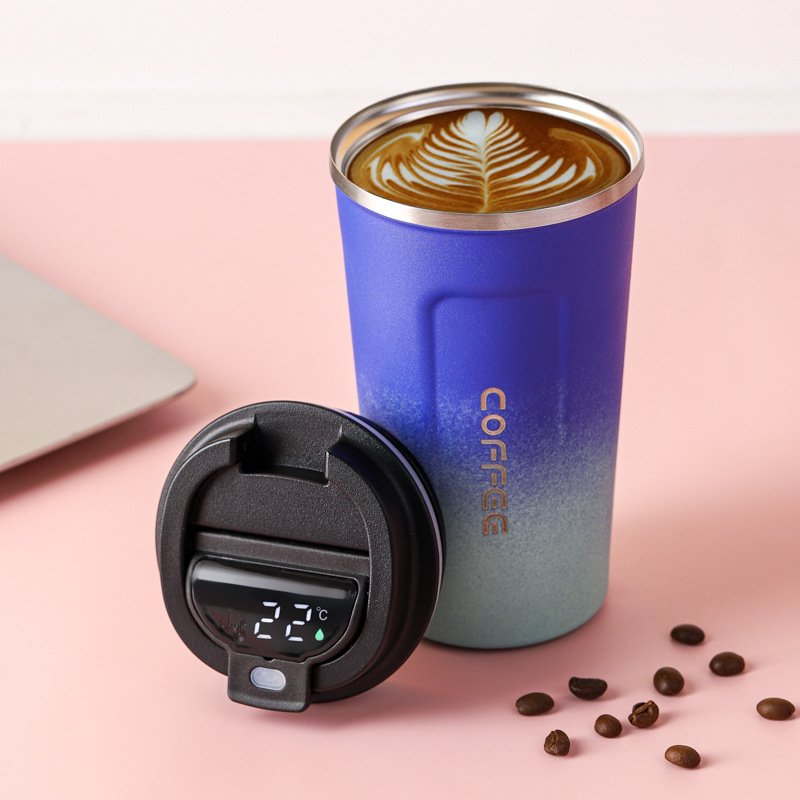 Best Custom Portable Stainless Steel Insulated Travel Mug Reusable Thermal Coffee Cup Thermal Water Bottle