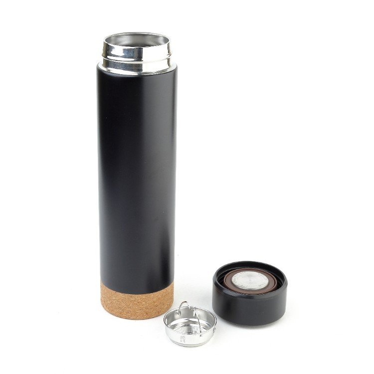Prostar 450ml Cork Bottom Tumbler Vacuum Insulated Water Bottle Flask With Cork Base For Business Gift