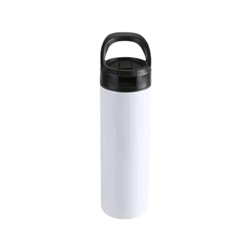USA 20oz Stainless Steel Vacuum Insulated Straight Tumbler Sublimation Blank Sport Water Bottle with Screw Lid for Camping