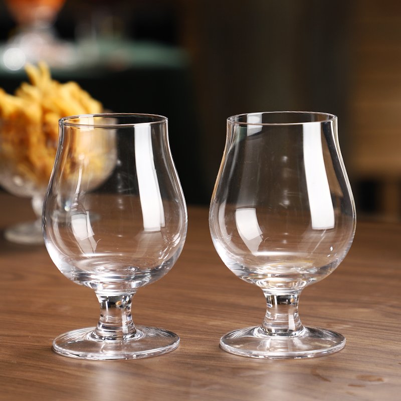 Creative craft dwarf brandy glass commercial supplies taste incense glass cup tulip-shaped beer glass mugs
