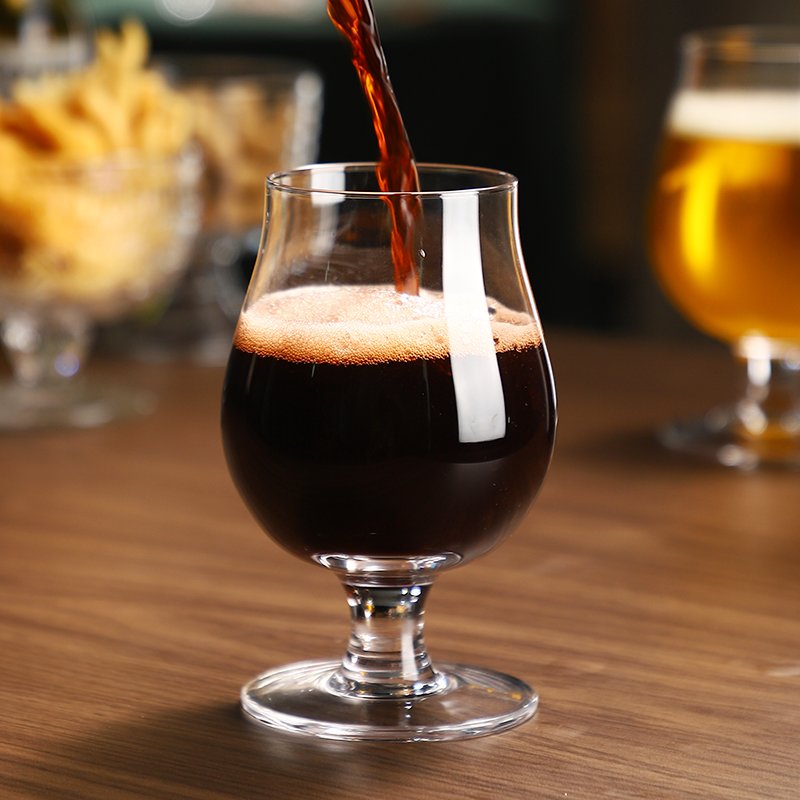 Creative craft dwarf brandy glass commercial supplies taste incense glass cup tulip-shaped beer glass mugs