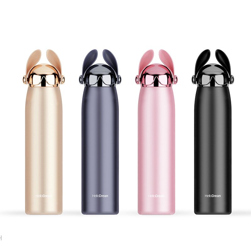New Style 320ml Creative Cool Dog Portable Stainless Steel Thermos Bottle Flasks Vacuum Flask