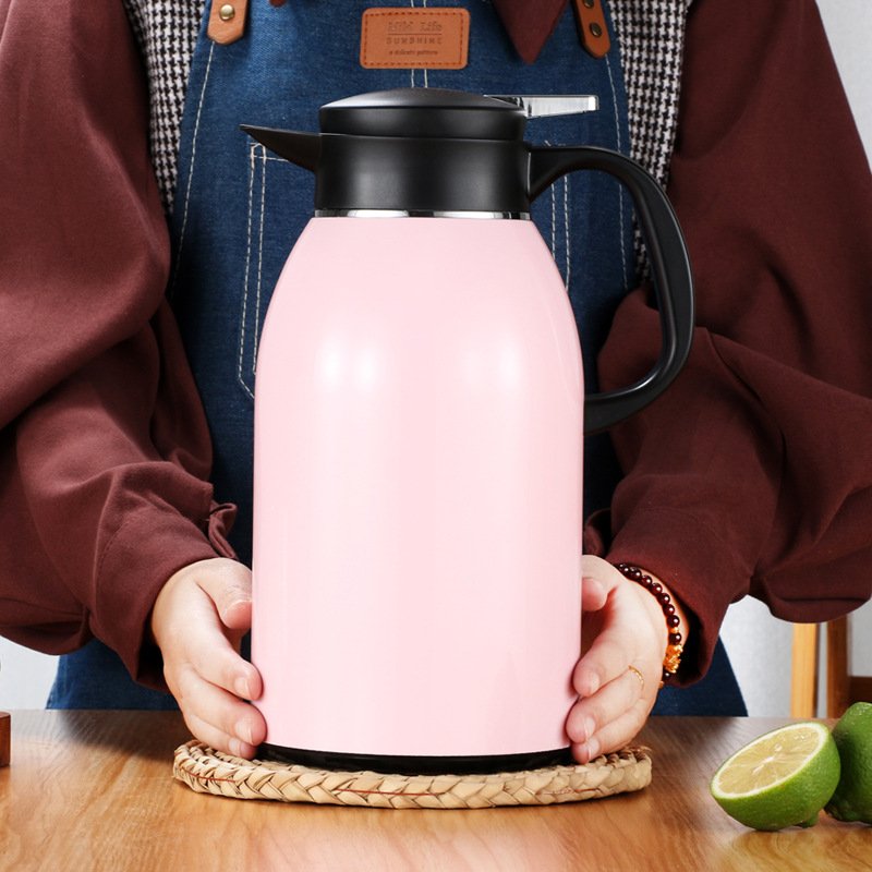 High Quality Drink Ware Vacuum Flasks Heat Preservation Kettle Double Wall Stainless Steel Food Grade 304 Vacuum Coffee Pot