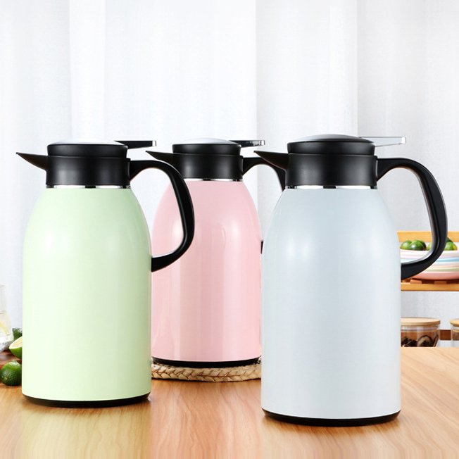 High Quality Drink Ware Vacuum Flasks Heat Preservation Kettle Double Wall Stainless Steel Food Grade 304 Vacuum Coffee Pot
