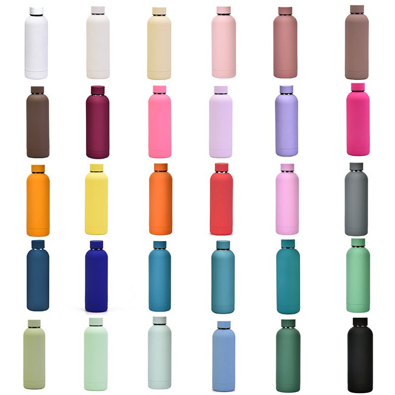 Custom LOGO Stainless Steel Double Wall Insulated Vacuum Bottle double wall insulated stainless steel water bottle