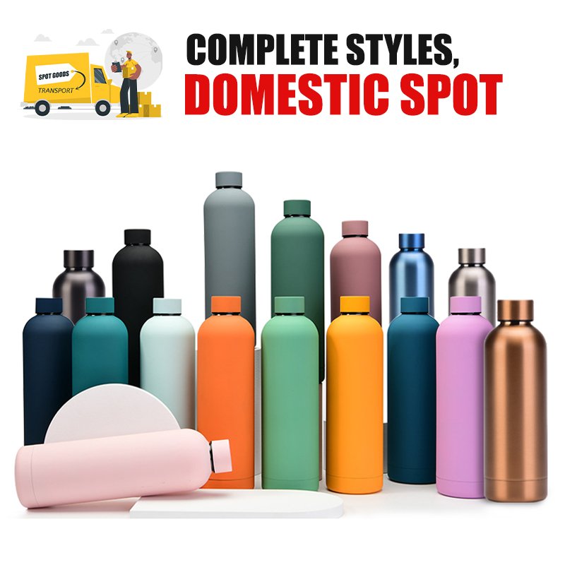 Custom LOGO Stainless Steel Double Wall Insulated Vacuum Bottle double wall insulated stainless steel water bottle