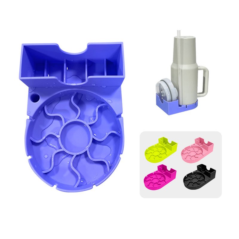 New Arrive Silicone Cup Drying Racks Tumbler Accessories Double Insulated Mug Stainless Steel Gym Water Bottle Accessories
