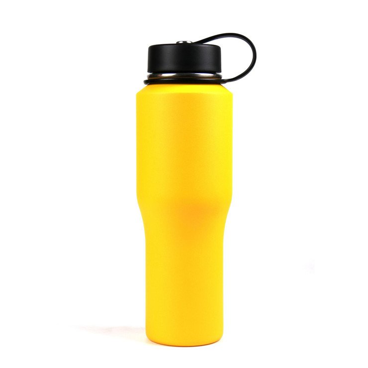 New Curved design 32oz Sport Water Bottle Stainless Steel Vacuum kettle High Quality Insulated Water Bottles with Custom Logo