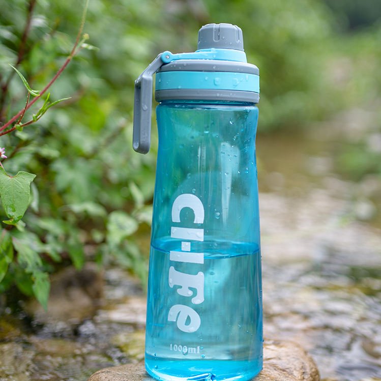 Hot Sale Large Capacity 800ML Direct Drinking Portable Plastic Sport Water Bottles