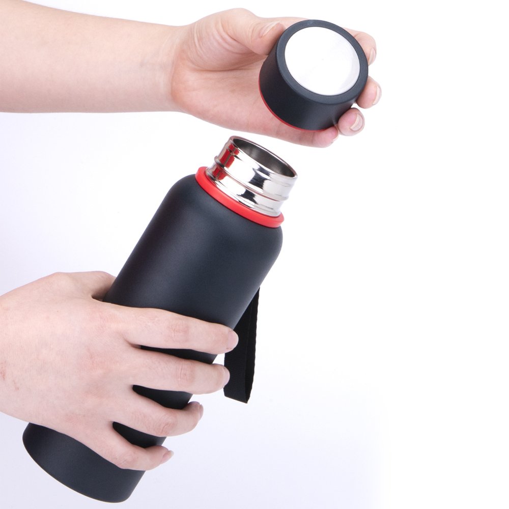 520ml 700ml 850ml Custom insulated double wall stainless steel Vacuum Flask Keep Hot Water