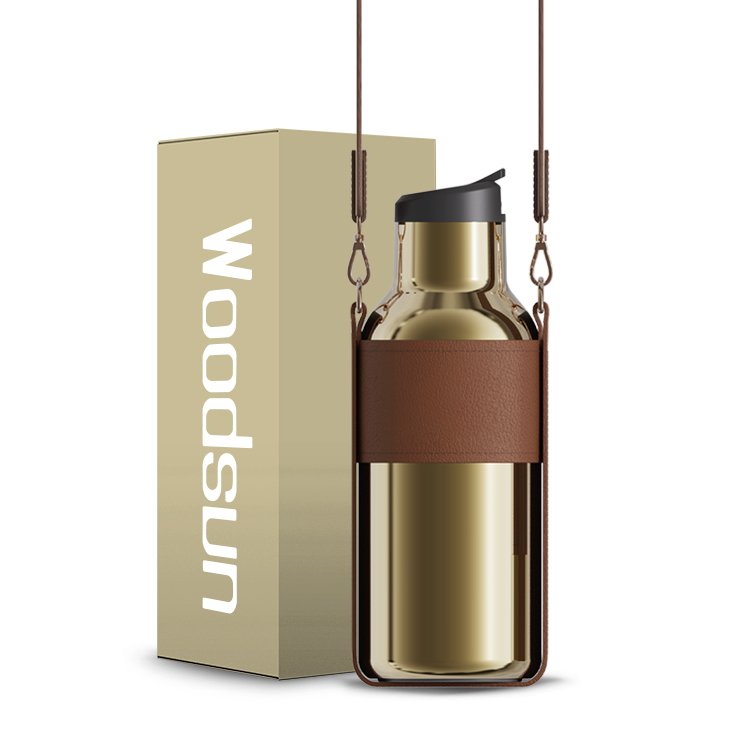Alibaba Manufacturer 500Ml Metal Luxury Stainless Steel Water Bottle Office For Drinks