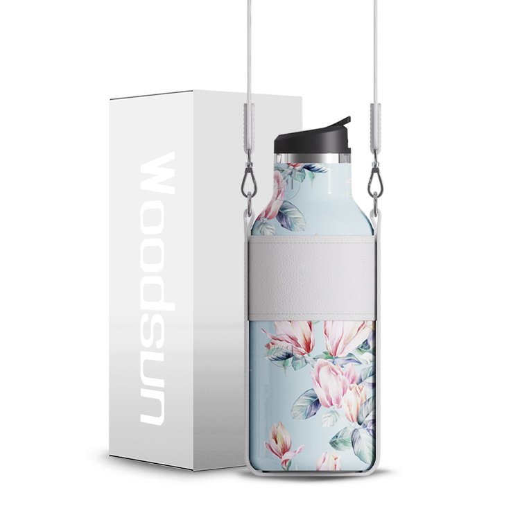 Alibaba Manufacturer 500Ml Metal Luxury Stainless Steel Water Bottle Office For Drinks