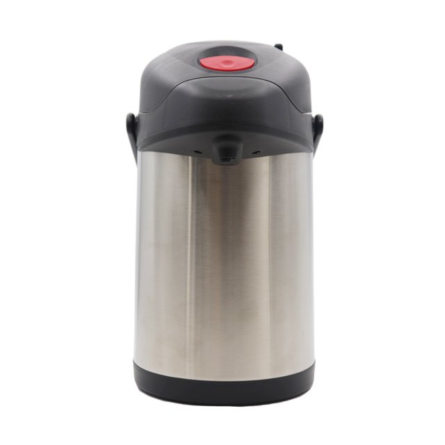 Business style Beat Quality Air Pressure Pump Pot Hand Pressing Thermal Flask Vacuum Dispenser Customized Color Airpot