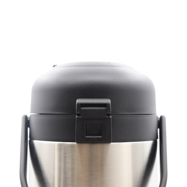 Business style Beat Quality Air Pressure Pump Pot Hand Pressing Thermal Flask Vacuum Dispenser Customized Color Airpot