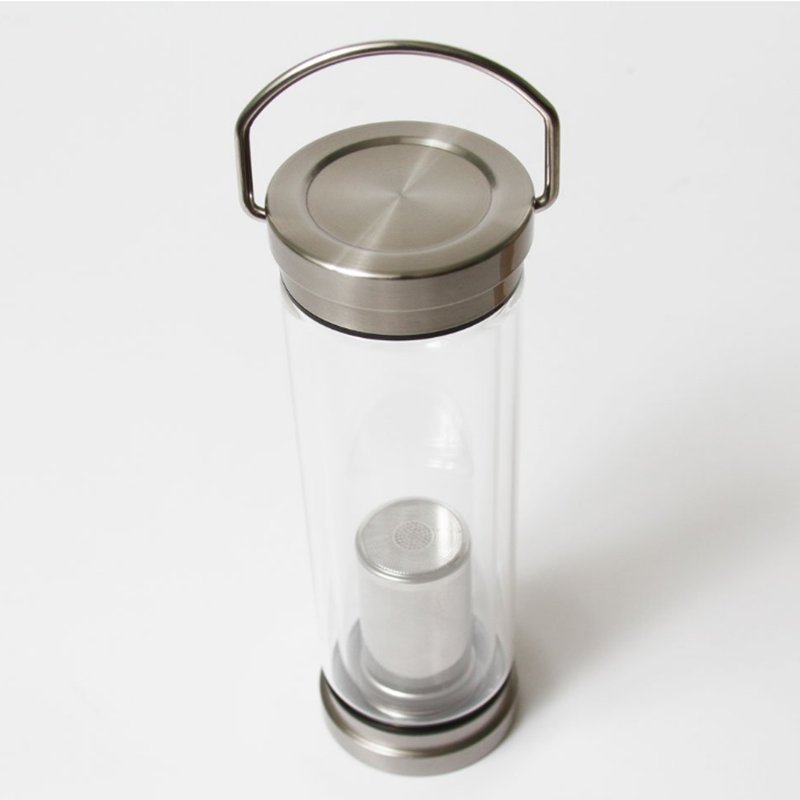 Custom Bpa Free Fruit Infuser Drink Water Bottle Wholesale Glass Fruit Flavor Water Bottle
