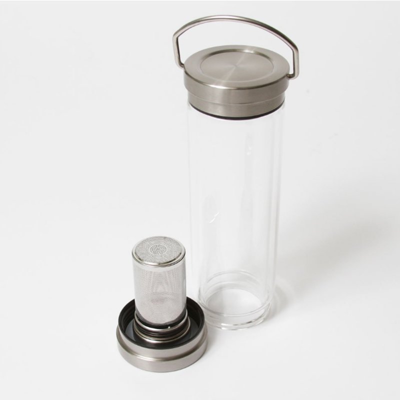 Custom Bpa Free Fruit Infuser Drink Water Bottle Wholesale Glass Fruit Flavor Water Bottle