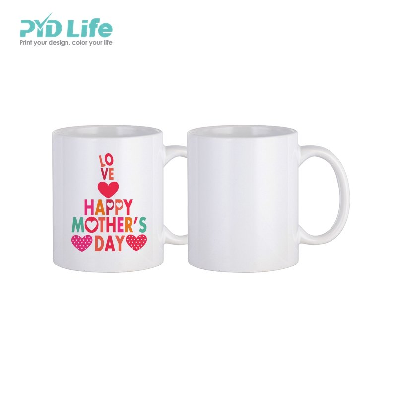PYD Life Wholesale 20 GP Factory Price Taza Sublimation Mug Supplier 11oz White Coffee Cups Blanks