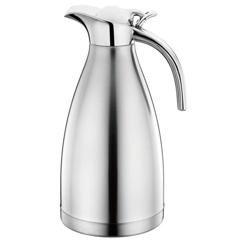 Hot sale stainless steel thermos coffee pot 201/304 ss vacuum tea kettle double wall flask for office hotel