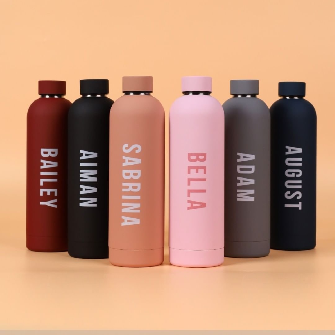 ECO Friendly Premium Thermo Bottle 500ml 17OZ Small Mouth Stainless Steel Vacuum Flask Double Wall Water Bottle