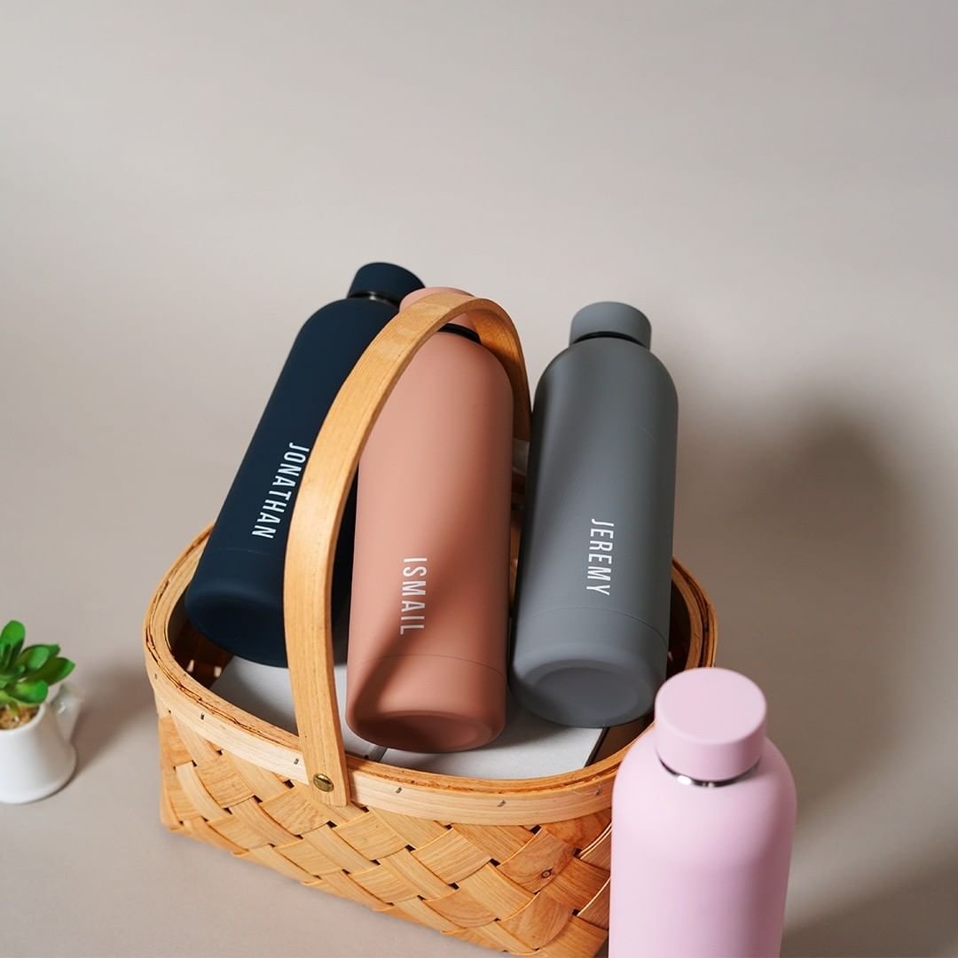 ECO Friendly Premium Thermo Bottle 500ml 17OZ Small Mouth Stainless Steel Vacuum Flask Double Wall Water Bottle