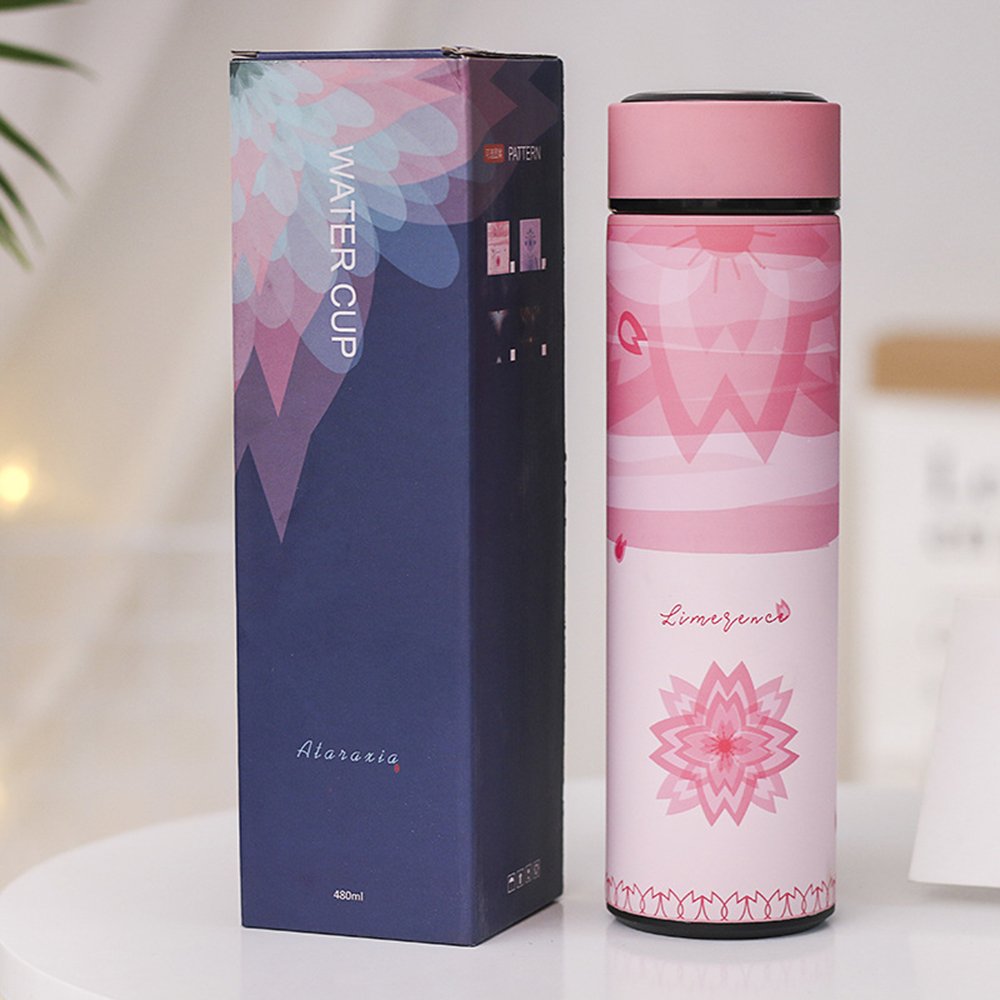 Wholesale Stainless Steel 304 Water Bottle Double Wall Insulated Cup Thermal bottle Tea Vacuum Flask with Filter Thermos bottle