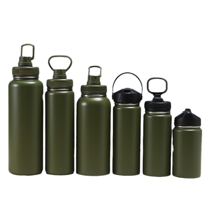 STARLII branded 1 liter Travel 800ml 25oz Stainless Steel Vacuum Flask Sipper Bottle Of Water With Straw Filter Custom Logo