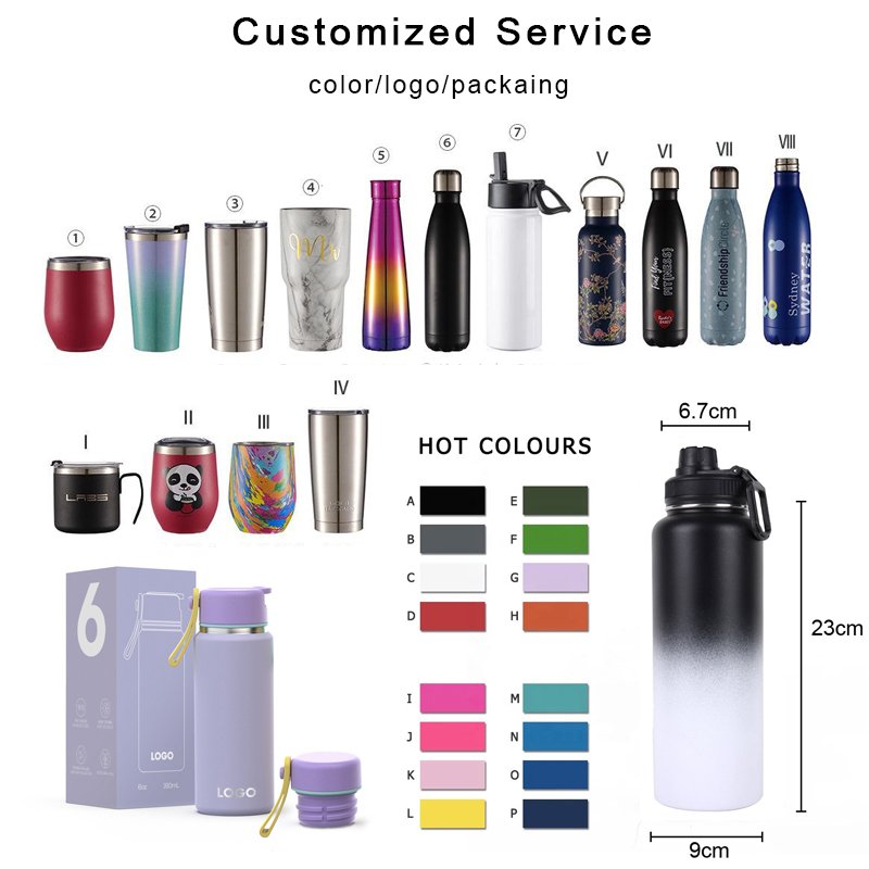 STARLII branded 1 liter Travel 800ml 25oz Stainless Steel Vacuum Flask Sipper Bottle Of Water With Straw Filter Custom Logo