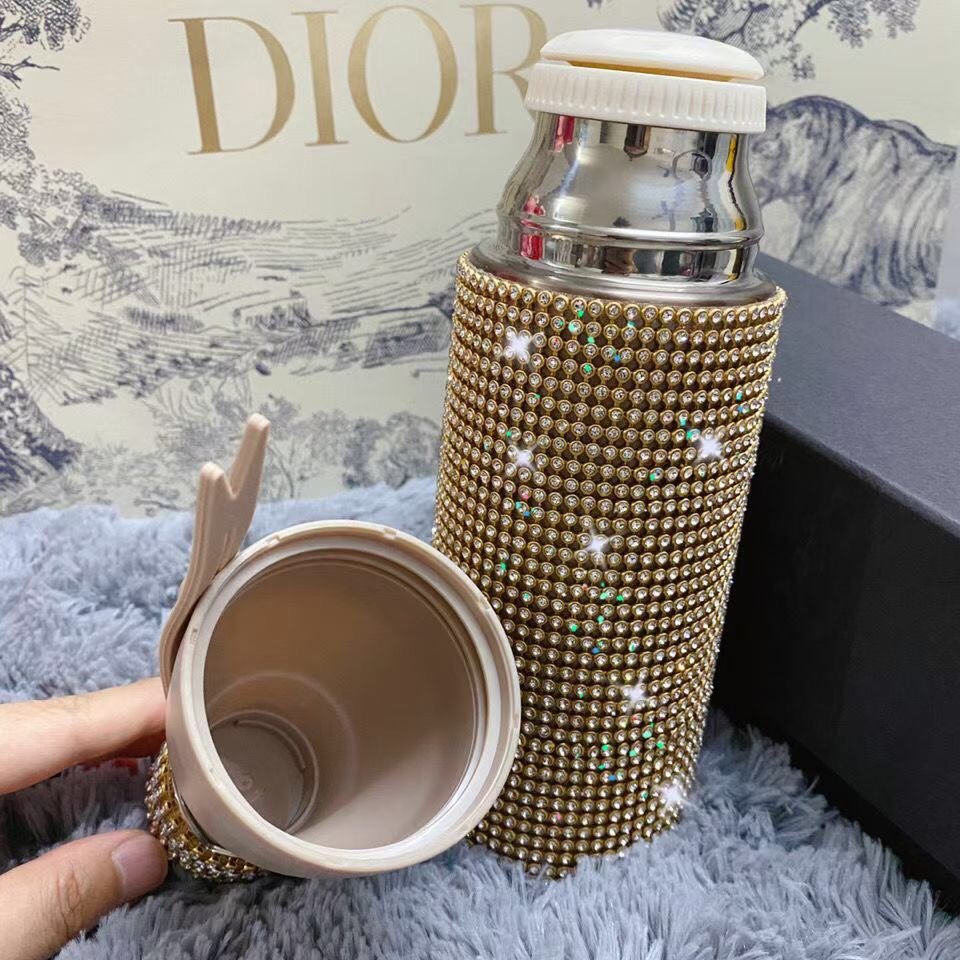 Diamond Crown Thermos Bottle Water Bottles Stainless Steel Vacuum Flask Mug Christmas Gift for Men Women