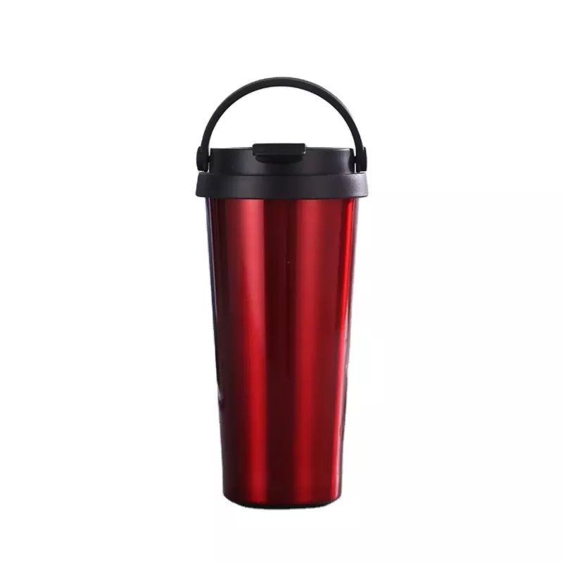 Custom Logo Vacuum thermoses Travel Insulated Double Wall Tumbler To Go Reusable 304 Stainless Steel Coffee Mug Cup
