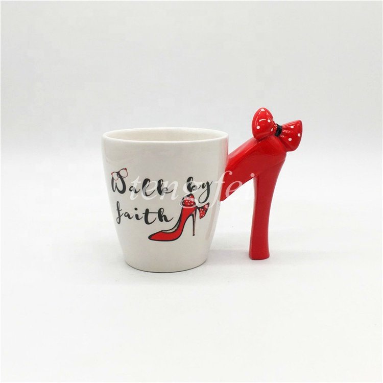 ceramic mugs Painted ceramic 3D mug animal coffee cup