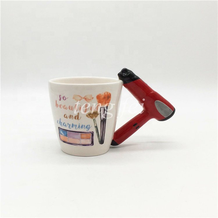 ceramic mugs Painted ceramic 3D mug animal coffee cup