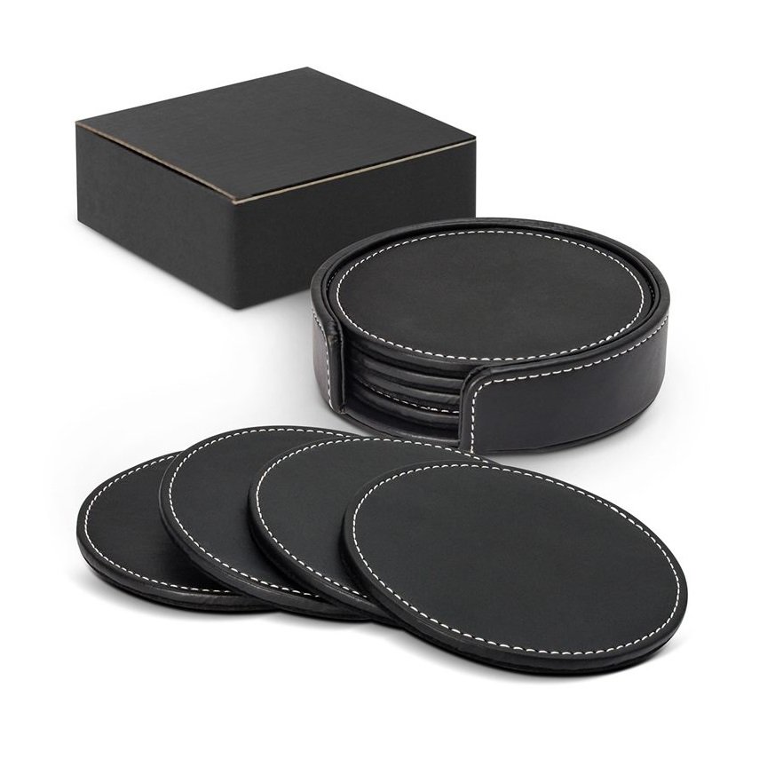 Luxury Stylish Design Leather Coaster Stand & Water Mug Coaster For Gifted Item Customized Size & shape Mats & Pads