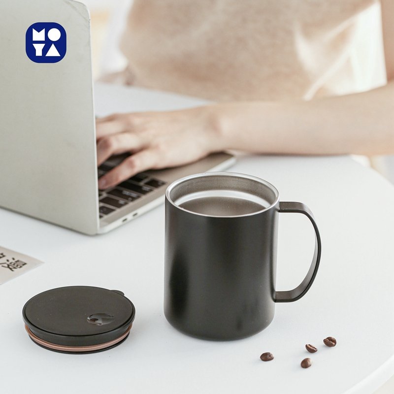 Warehouse Stainless Steel Sublimation Blanks Coffee Tumbler camp Mug with Handle for Sublimation