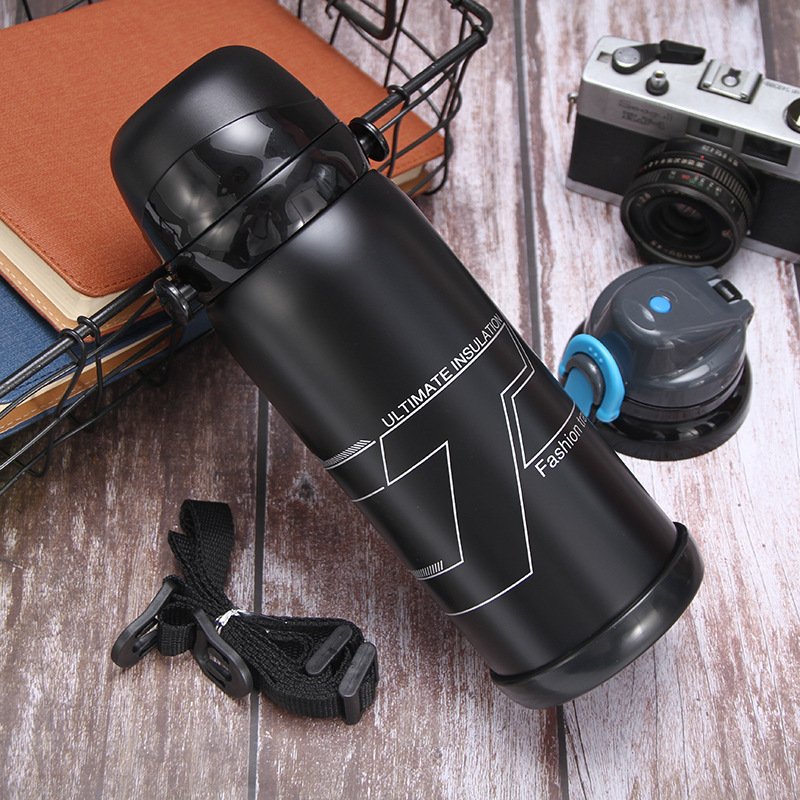 800ml Vacuum Flask Stainless Steel Thermal Insulated Carafes, Double Walled Insulated, Vacuum Jug 12 Hour keep hot