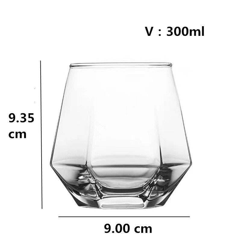 Hot on beer glass cup whiskey glass drinking water glass milk cup wine mug wide mouth coffee cup