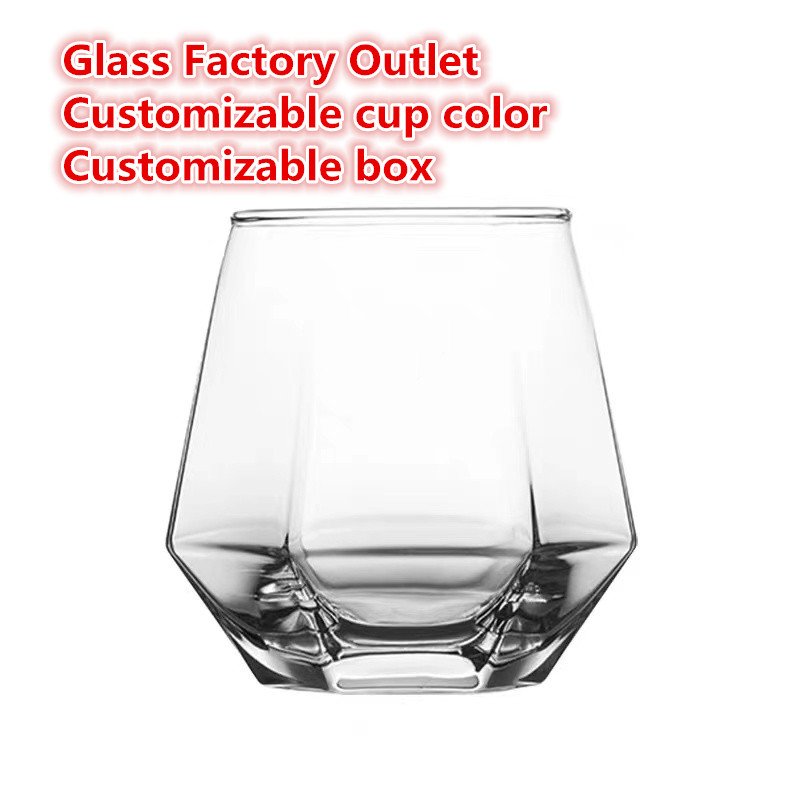 Hot on beer glass cup whiskey glass drinking water glass milk cup wine mug wide mouth coffee cup