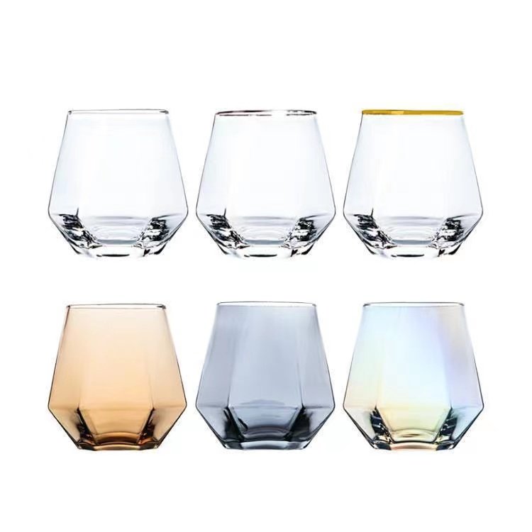 Hot on beer glass cup whiskey glass drinking water glass milk cup wine mug wide mouth coffee cup