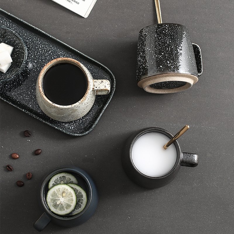 Japanese Style Creative Coarse Pottery Coffee Cup Office Tea Mug
