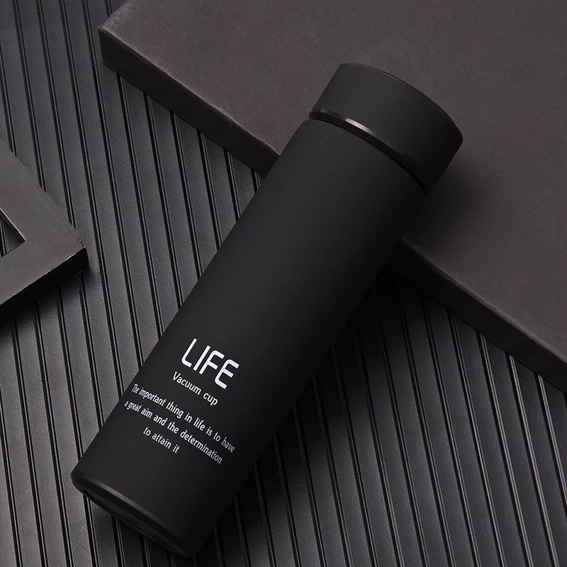 Hot Sell 304 Stainless Steel Office Business Tea Coffee Vacuum Flask 500ML Thermal Bottles LIFE Designed Tumblers (VC051V)