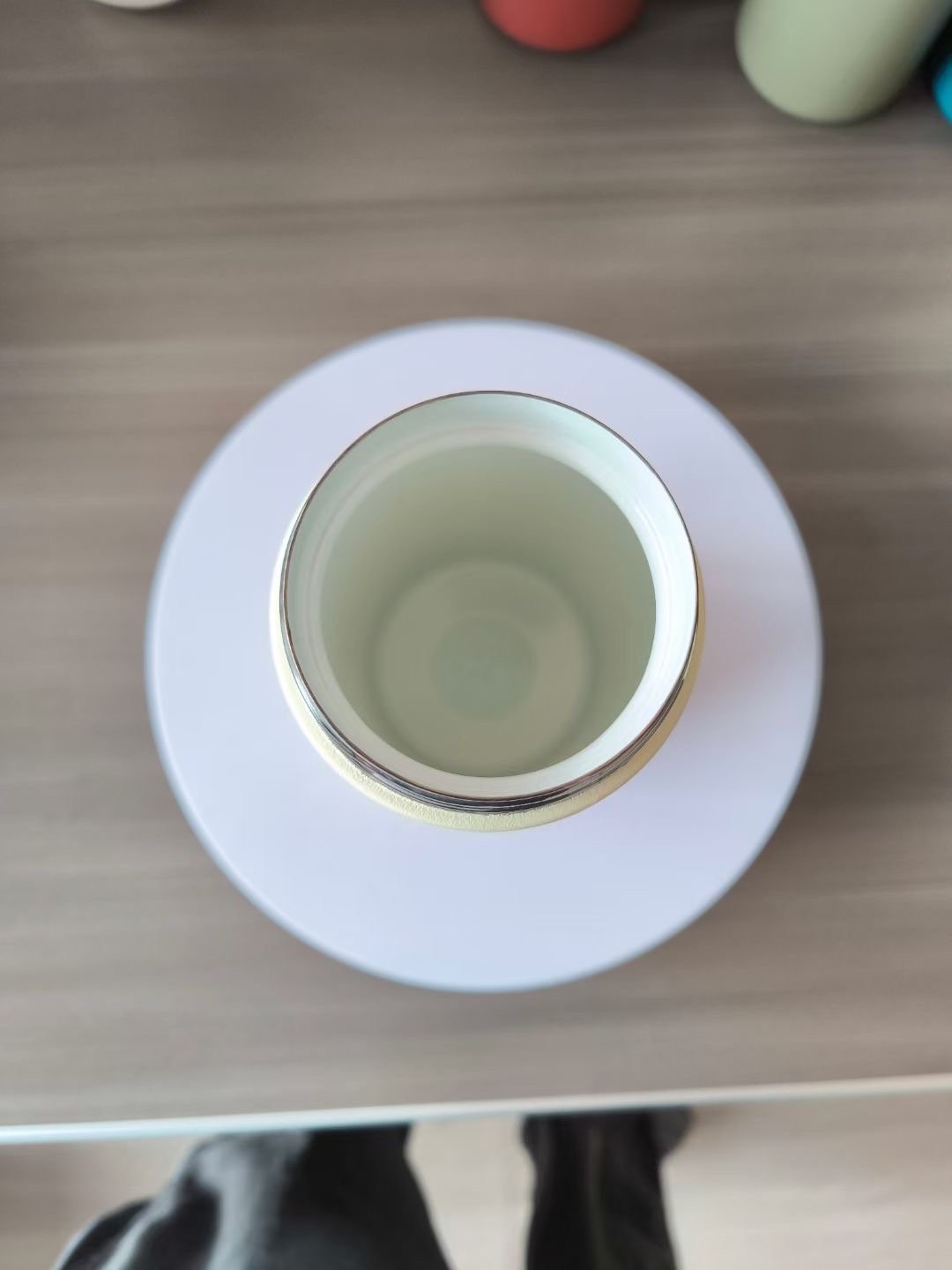 custom logo Internal ceramic material 304 stainless steel vacuum flask coffee travel mug tumbler