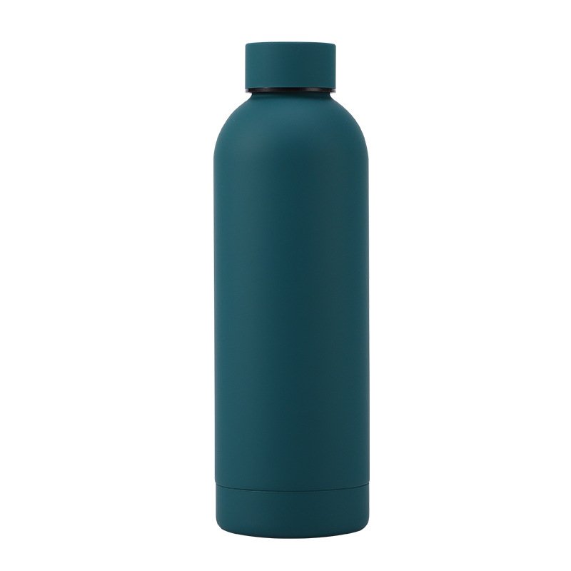 Custom Logo 500ml Insulated Double Wall Stainless Steel Sports Water Bottle Eco-Friendly PC Thermal Vacuum Flask Party Gift