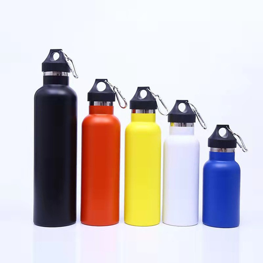 Hot Selling Stainless Steel Wide Mouth Vacuum Flask Custom Logo Double Wall Insulated Sport Water Bottle