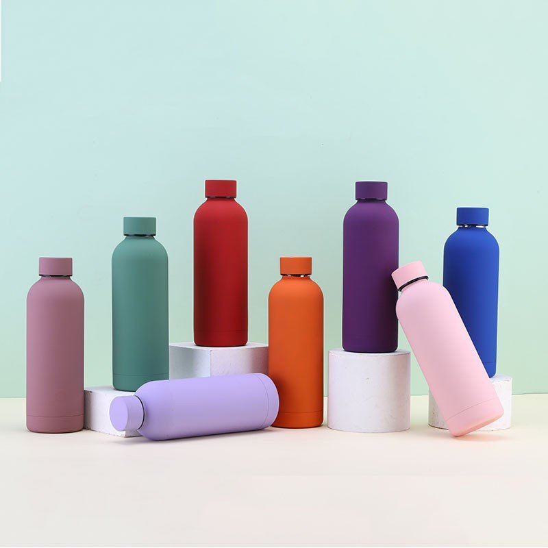 Reusable Water Bottles 500ml Stainless Steel Vacuum Flask