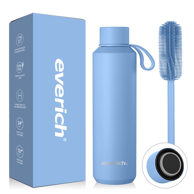 Simple Style small mouth 600ml Stainless steel vacuum insulated water bottles for promotion gifts