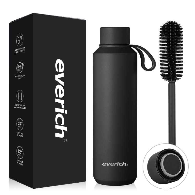 Simple Style small mouth 600ml Stainless steel vacuum insulated water bottles for promotion gifts