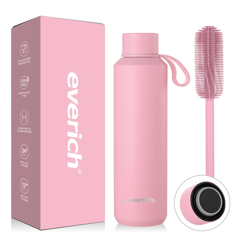 Simple Style small mouth 600ml Stainless steel vacuum insulated water bottles for promotion gifts